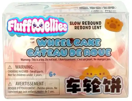 Fluffmellies (Mooshies) Wheel Cake Squeeze Toy [1 RANDOM Squeezy Toy]