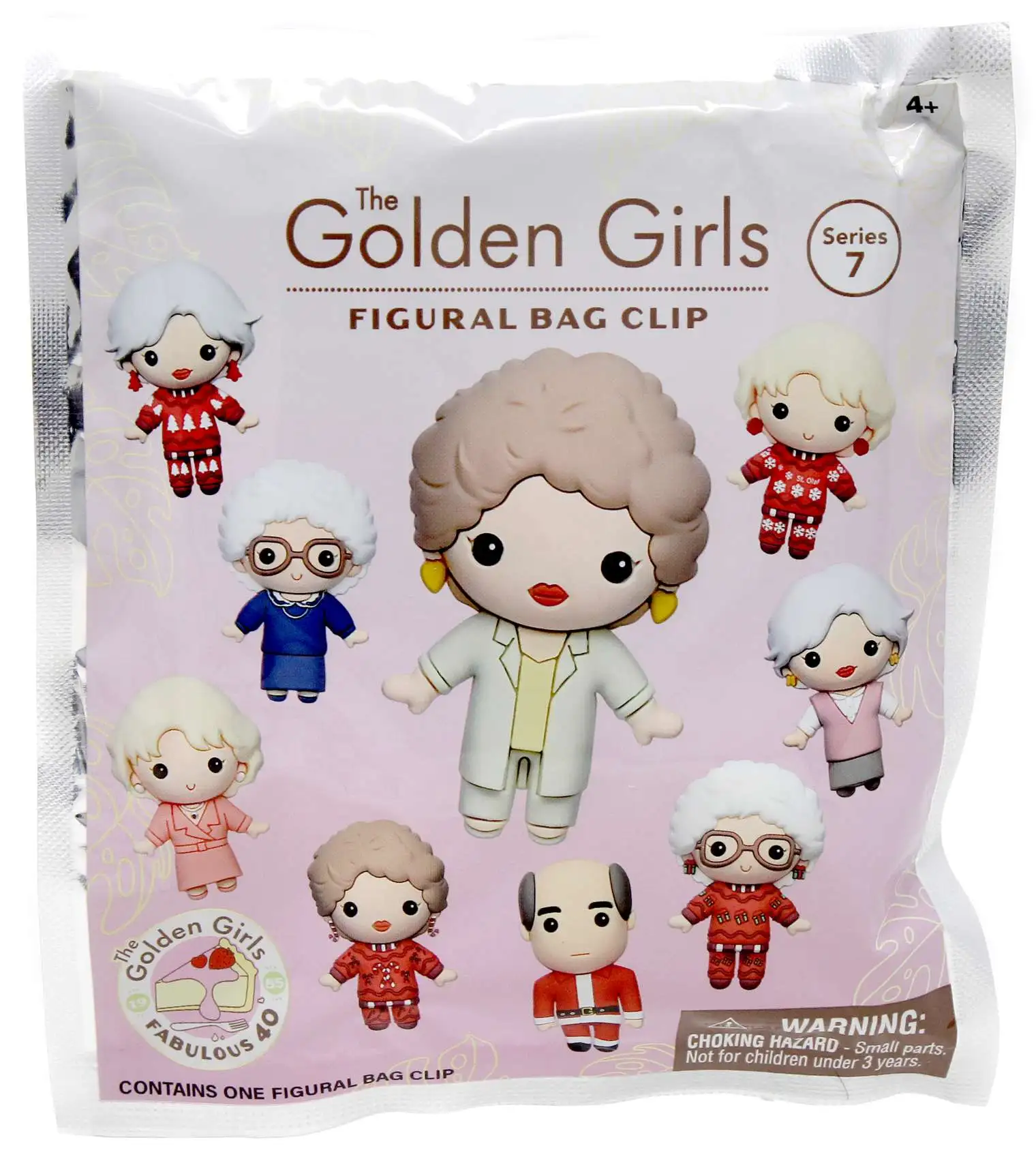 Golden Girls 3D Figural Keyring Golden Girls Series 7 Christmas