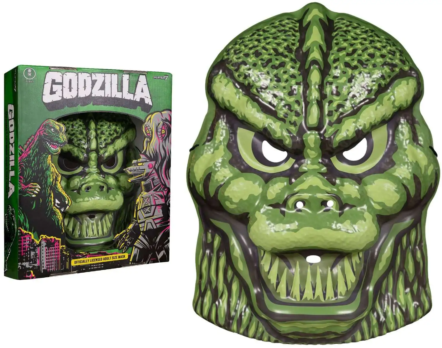 TOHO Godzilla Adult Mask [Glow-in-the-Dark]