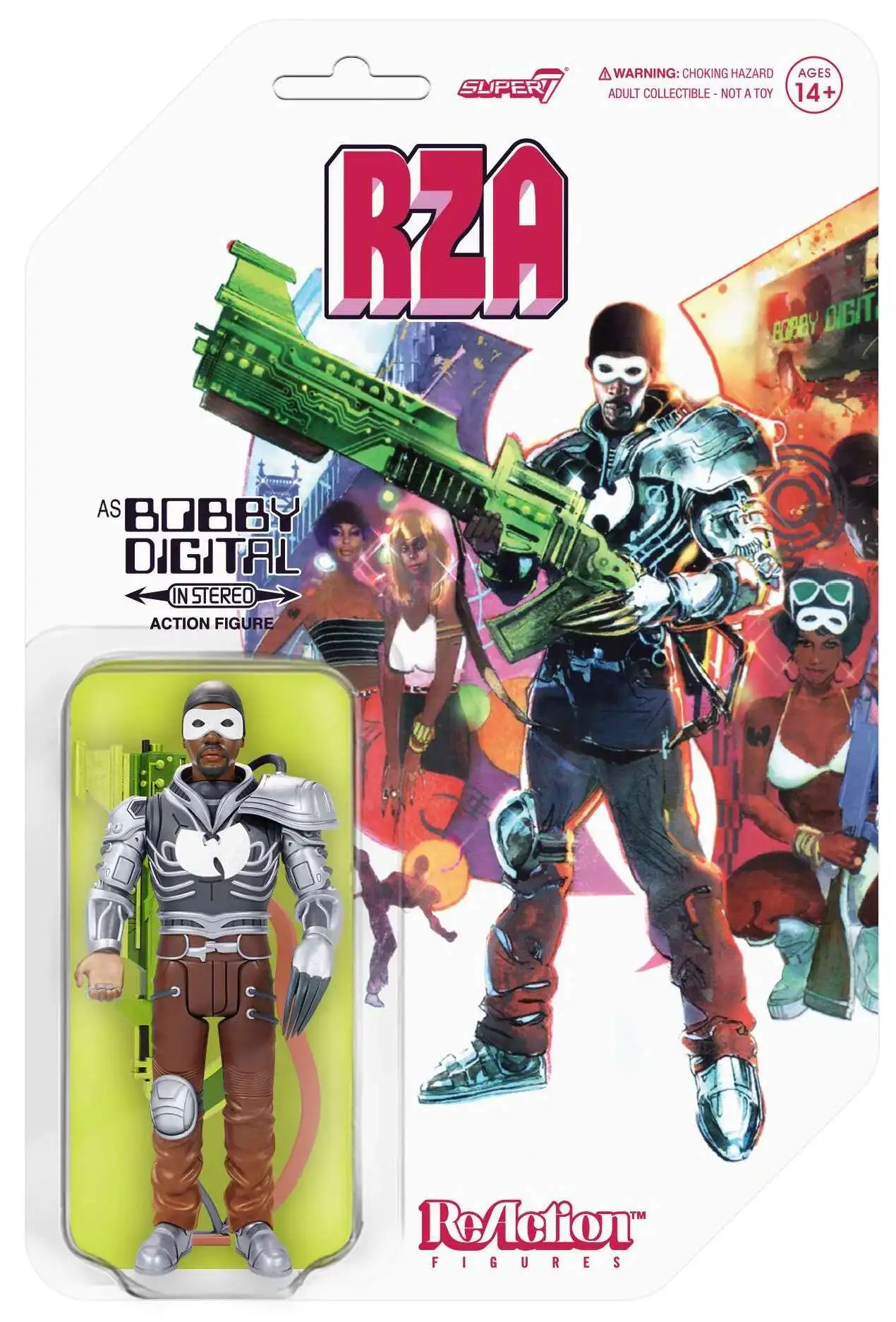 ReAction RZA Bobby Digital Action Figure