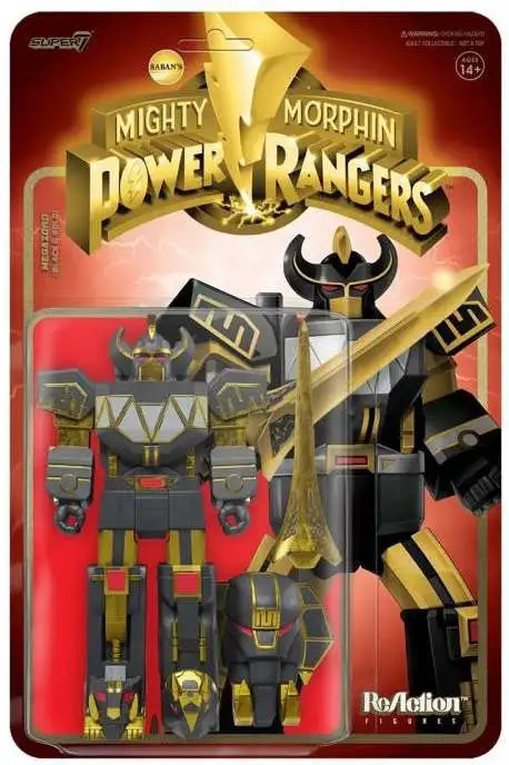 Power Rangers Reaction Megazord Action Figure [Black & Gold]