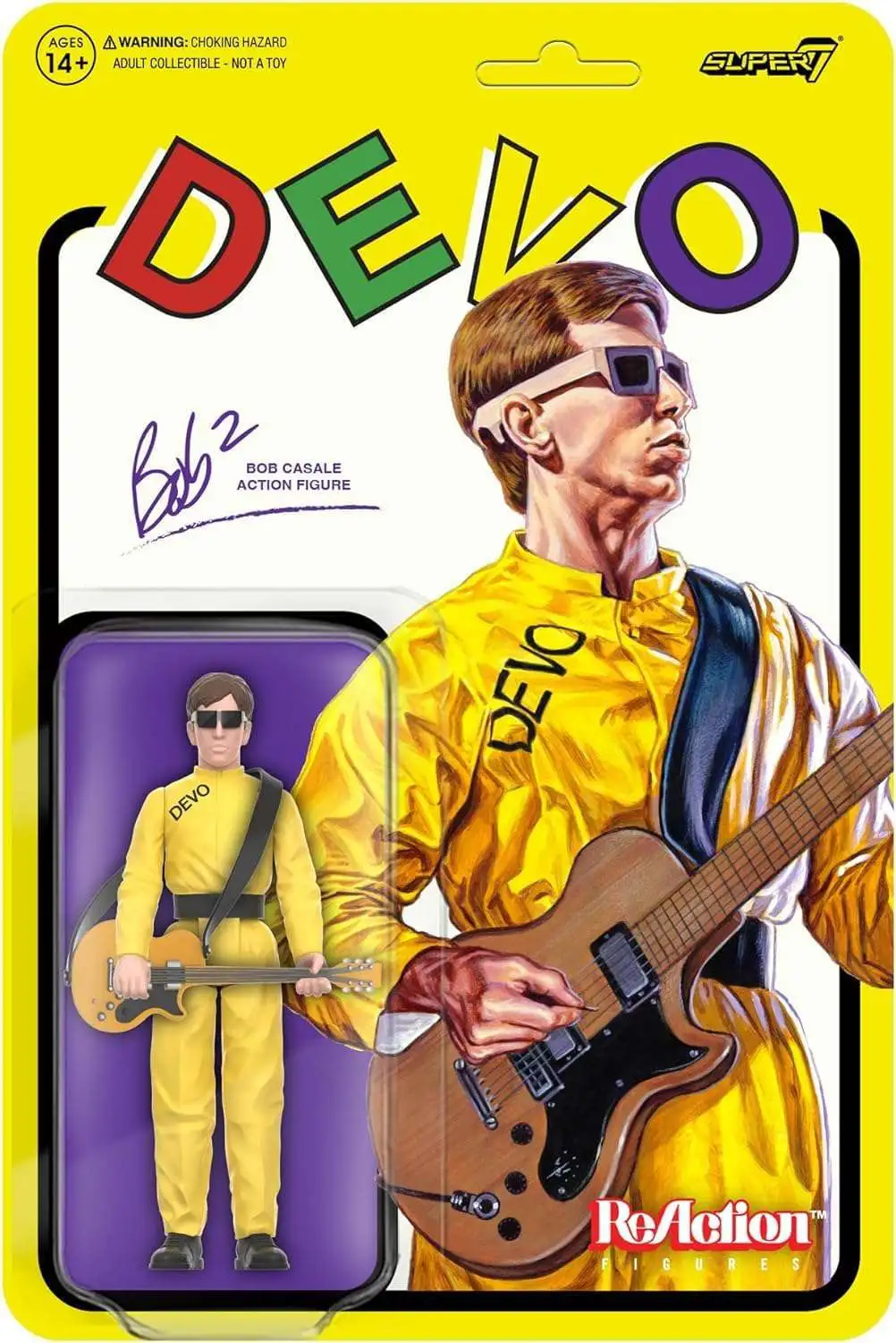 Devo ReAction Bob Casale Action Figure [Satisfaction]