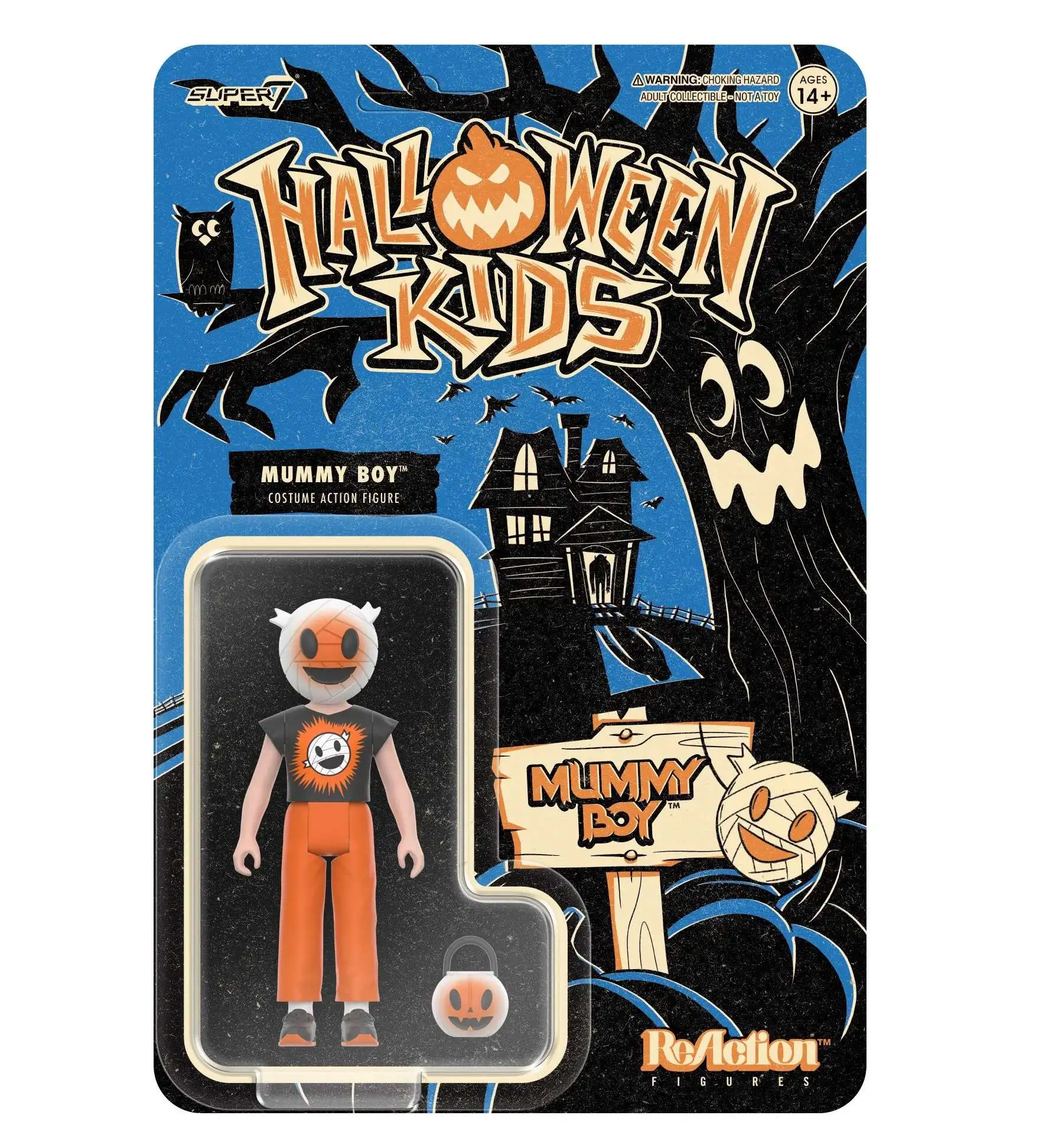 ReAction Halloween Kids Mummy Boy Action Figure [Orange]