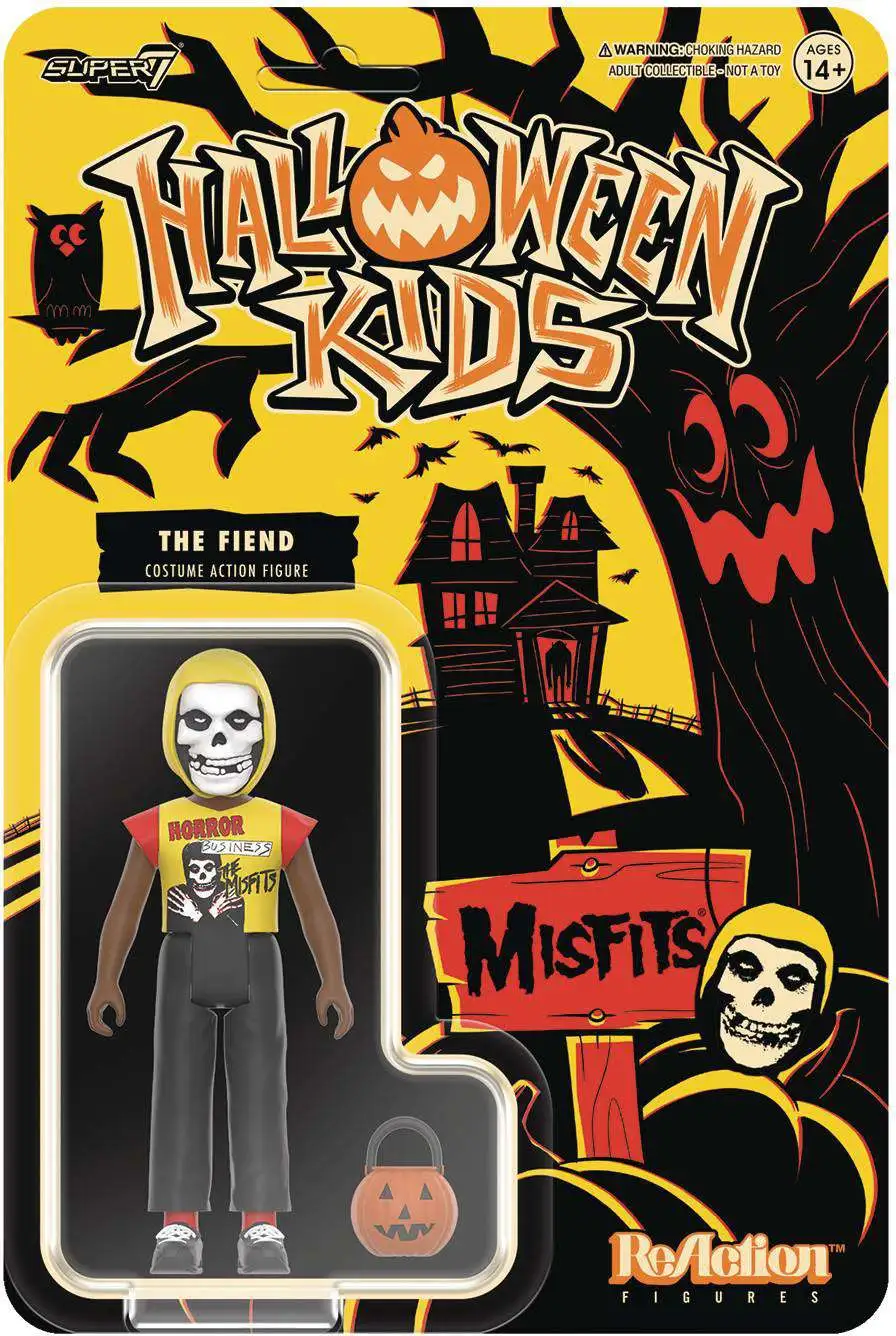 Misfits ReAction Halloween Kids The Fiend Action Figure [Horror Business]