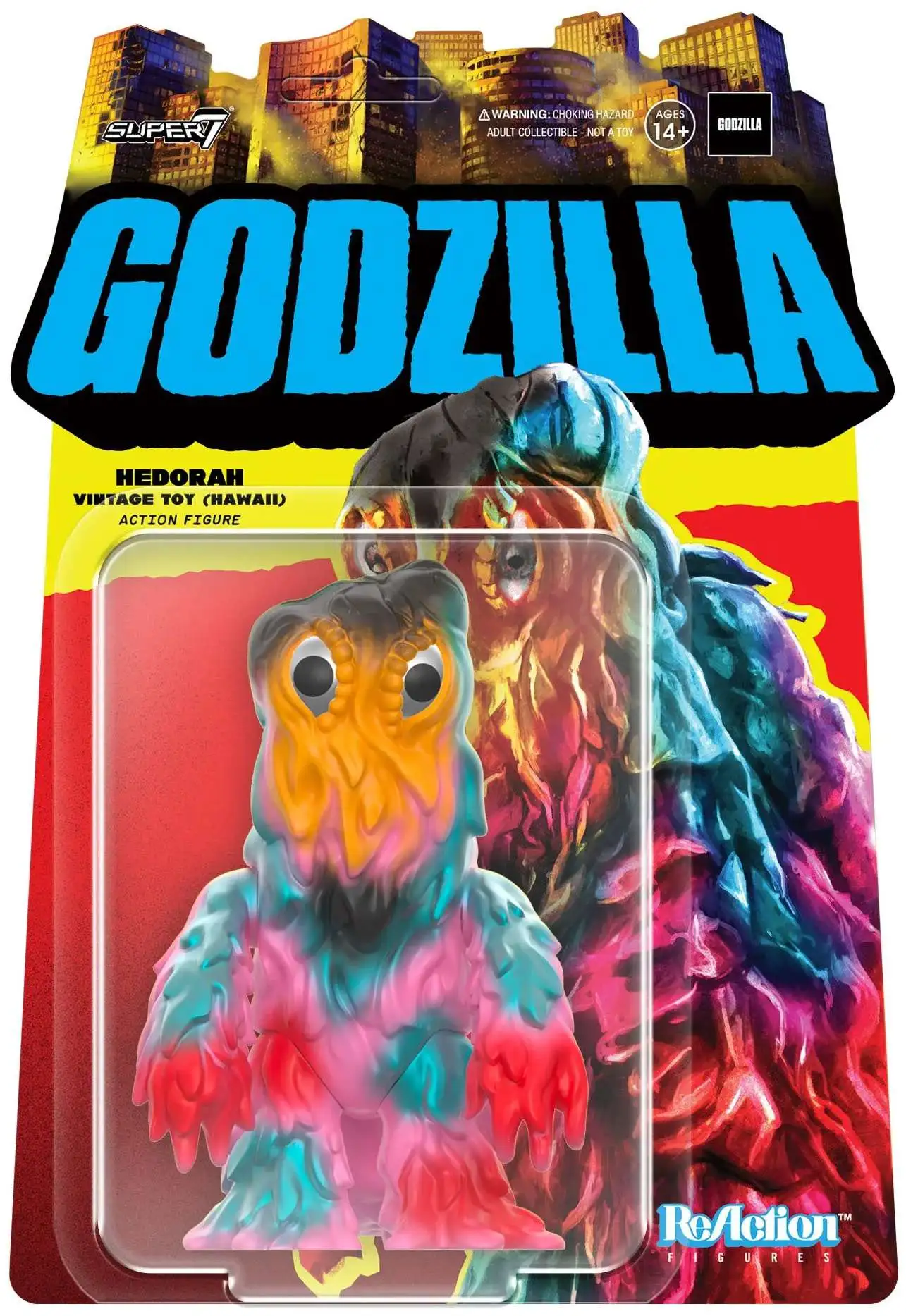 Godzilla ReAction TOHO Hedorah 71 Exclusive 3.75 Action Figure