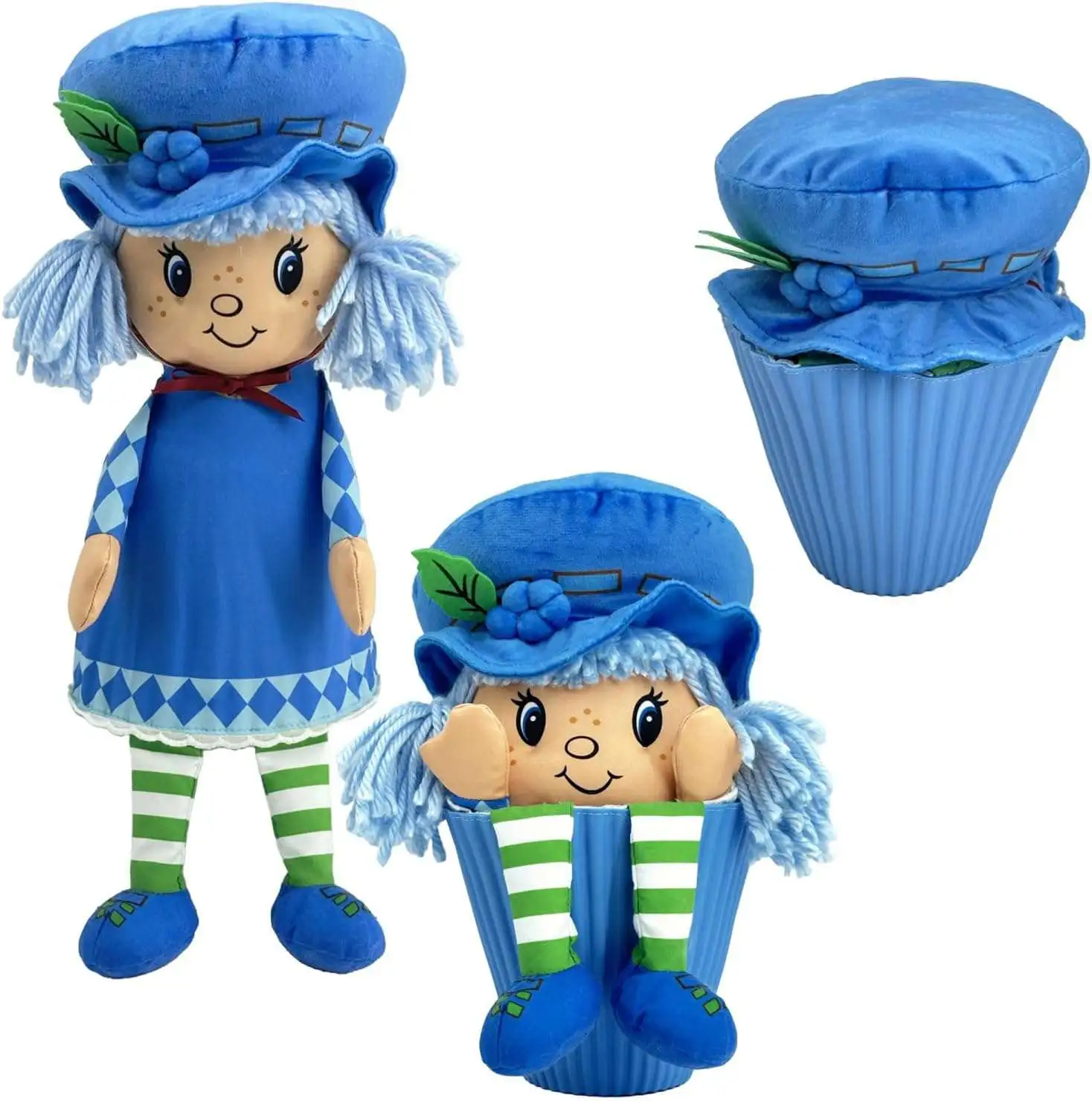 Strawberry Shortcake Pop 'n' Flip Surprise Blueberry Muffin 15-Inch Plush
