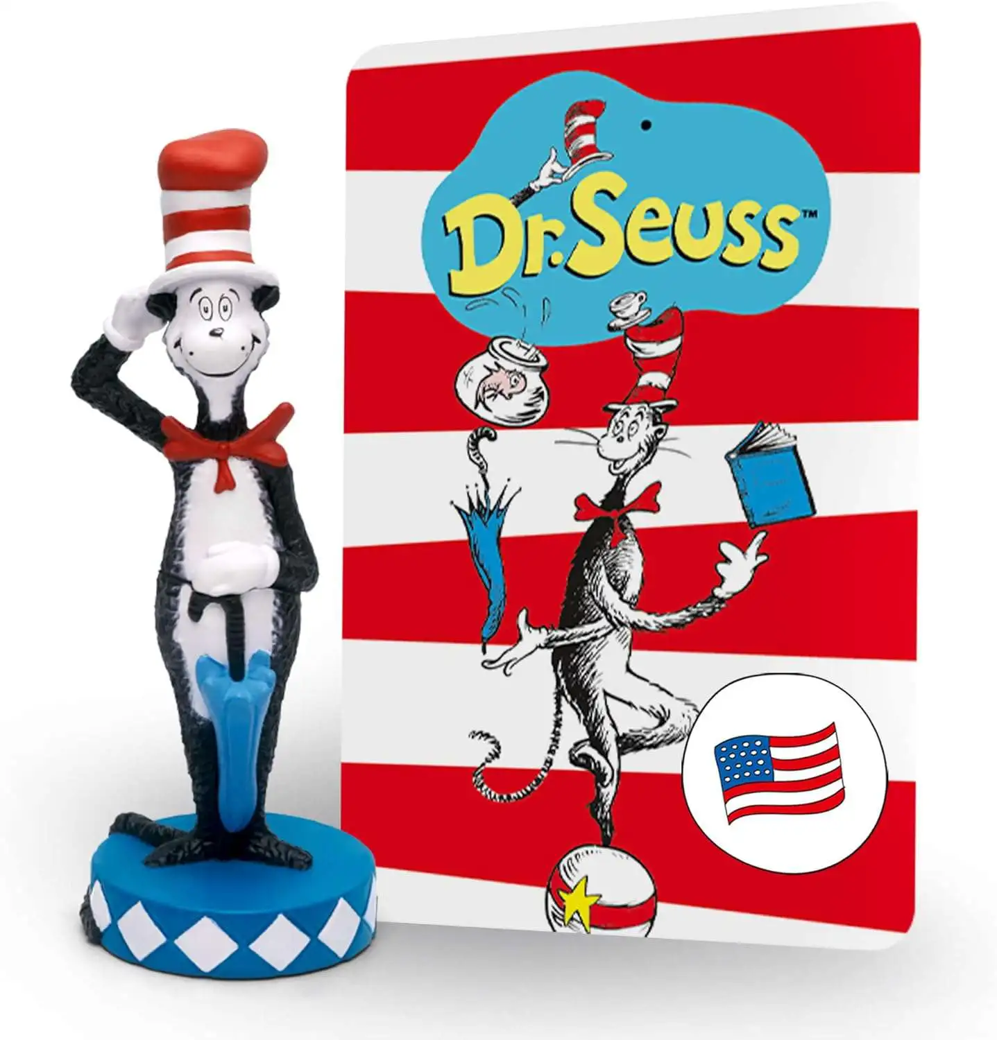Tonies Dr. Seuss The Cat in the Hat Audio Character [for the Toniebox]