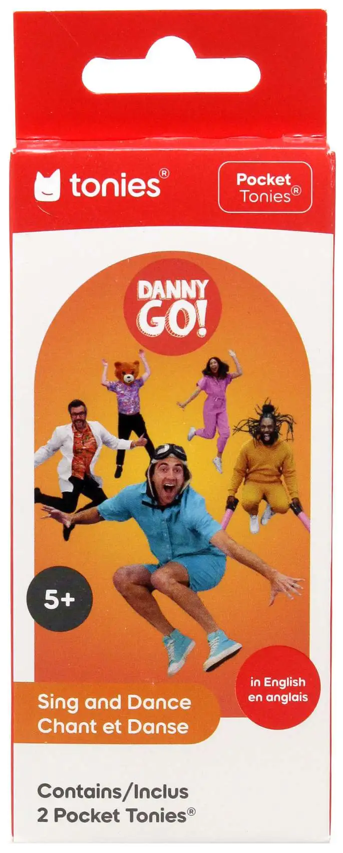 Danny GO! Pocket Tonies Dance Party! & Dance all Day! Audio Character [for the Toniebox]
