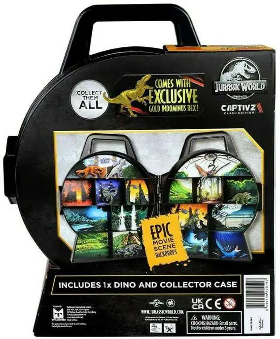 Jurassic World CAPTIVZ Dominion Edition Collector Case — TOYMONSTER