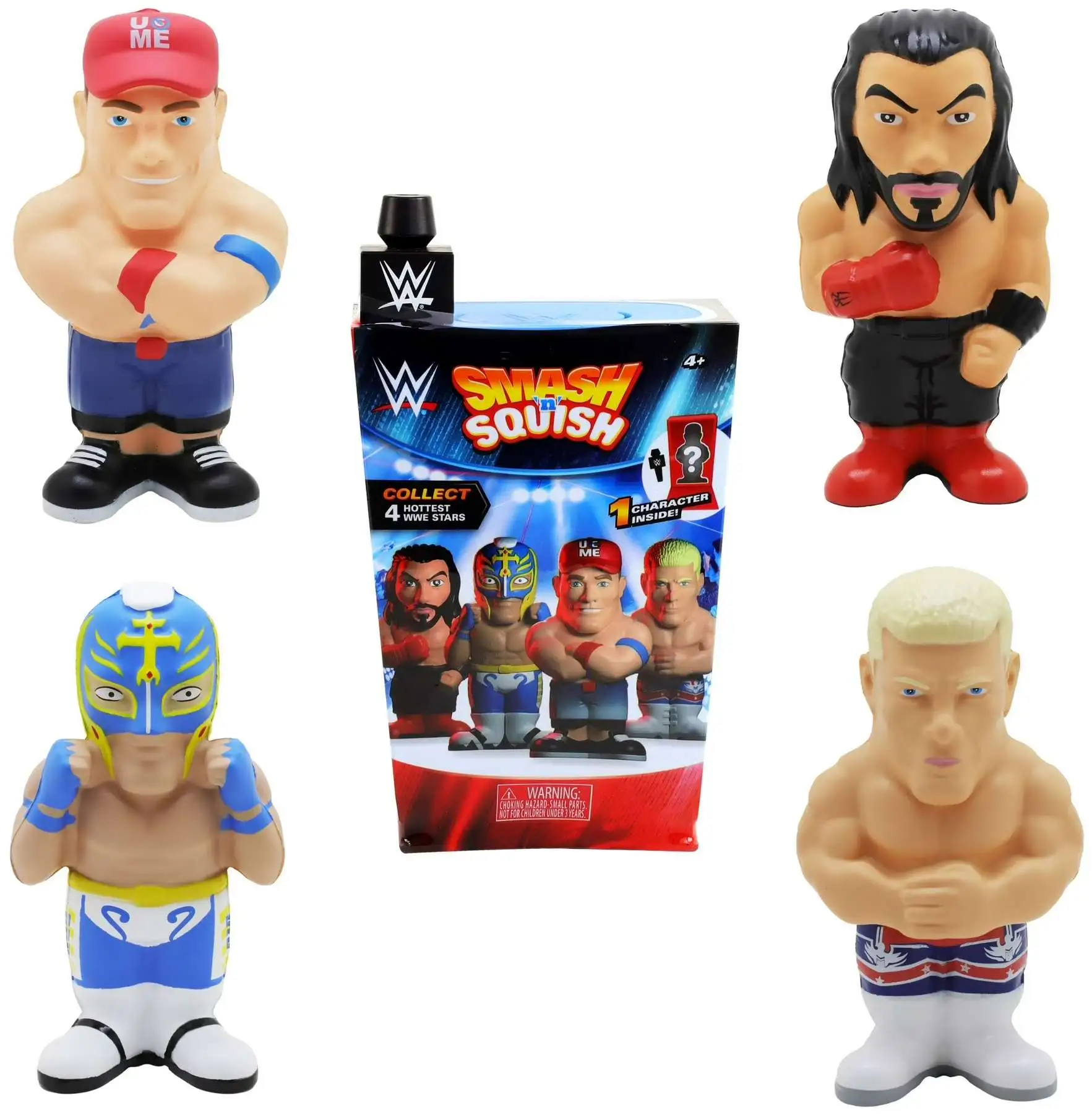 WWE Wrestling Smash n Squish Mystery Pack 1 RANDOM WWE Superstar