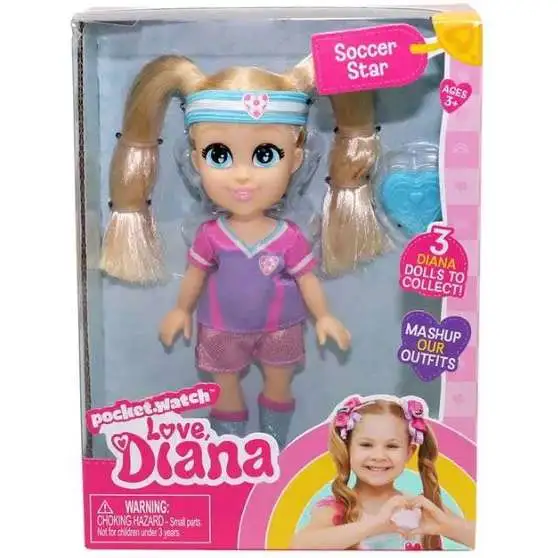 Love, Diana Soccer Star 6-Inch Doll