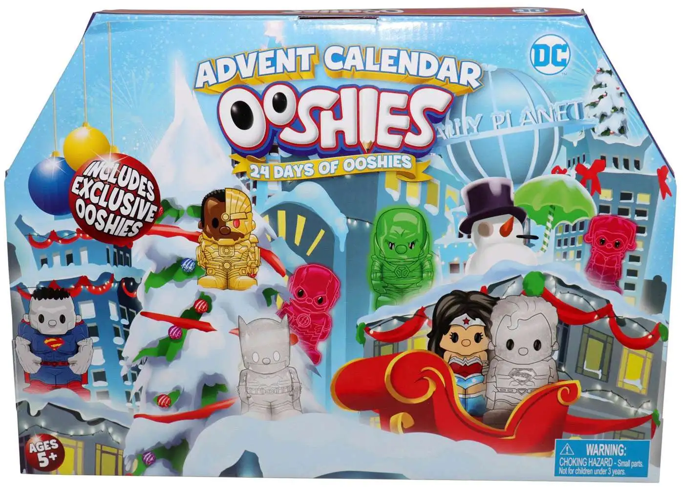 Ooshies DC DC Comics Advent Calendar Head Start ToyWiz Ooshies DC DC Comics Advent Calendar Head Start ToyWiz