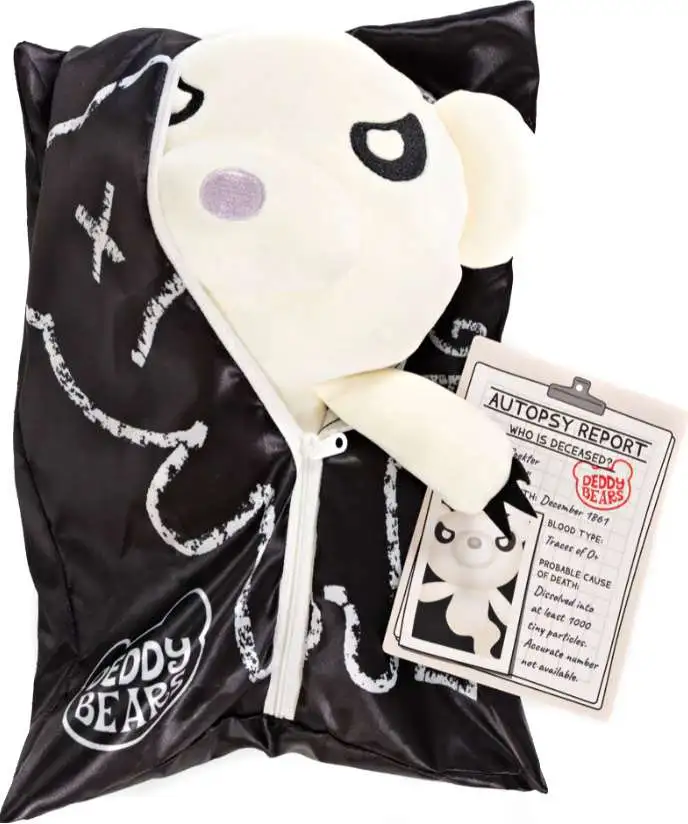 Deddy Bears Zippered Body Bag Spekter 12-Inch Plush