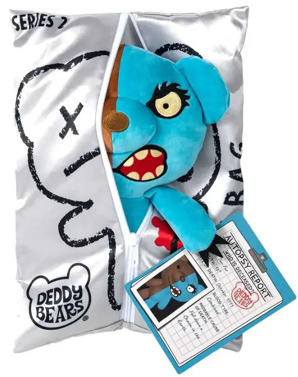 Deddy Bears Zippered Body Bag Series 2 Two-Fur 12-Inch Plush