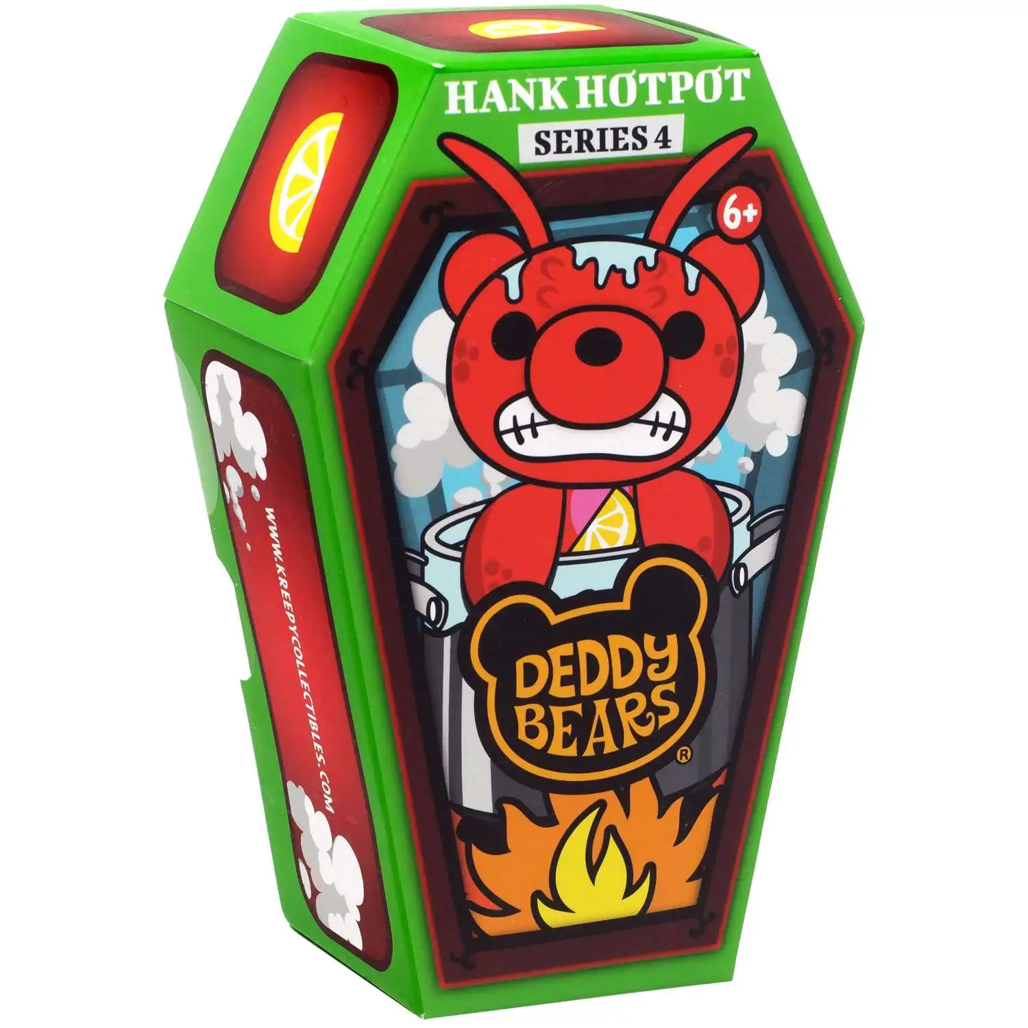 Deddy Bears Coffin Series 4 Hank Hotpot 6-Inch Plush
