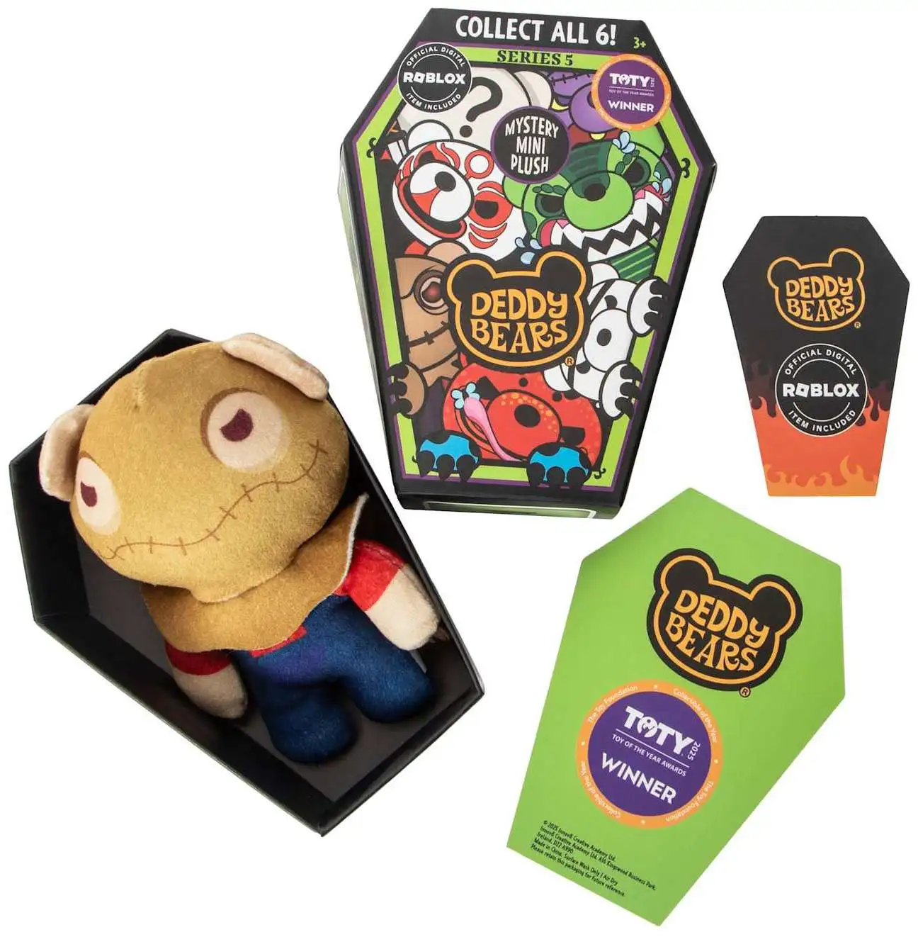 Deddy Bears Coffin Series 5 4 Mystery Pack Innov8 Creative Academy