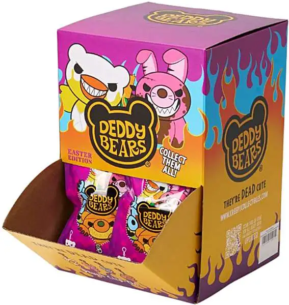 Deddy Bears Clip-On Plush Easter Edition 4.5 Mystery Box 18 Packs
