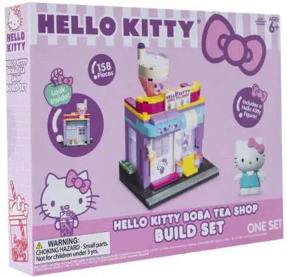Sanrio Hello Kitty Boba Tea Shop Building Block Set