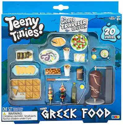 Teeny Tinies! Teeny Greek Food Playset