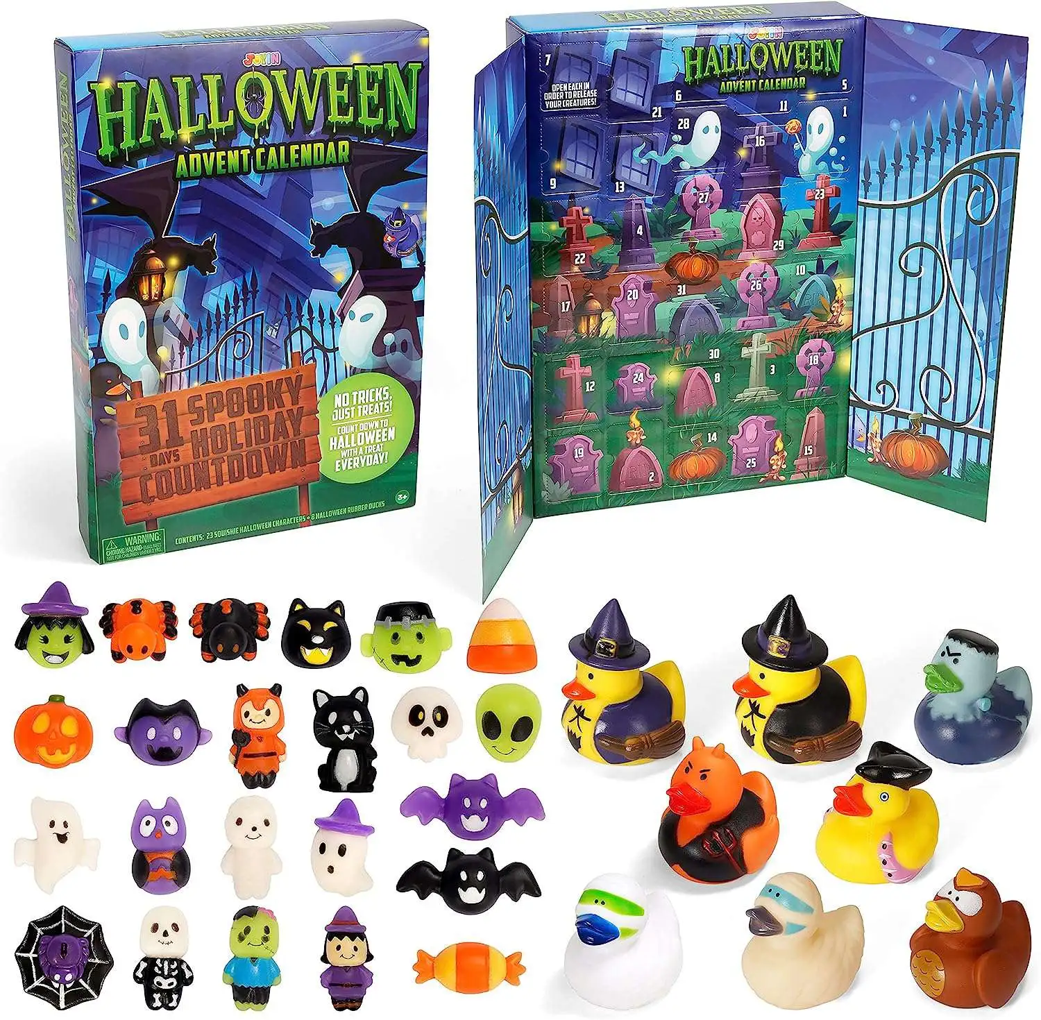 Halloween Advent Calendar [31 Spooky Days Holiday Countdown]