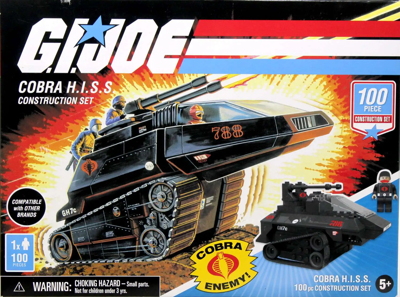 GI Joe Cobra H.I.S.S. Construction Playset