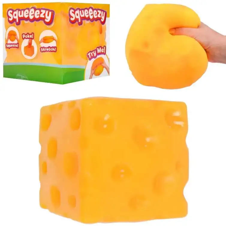 Squeezy Cheese 4-Inch Squeeze Toy