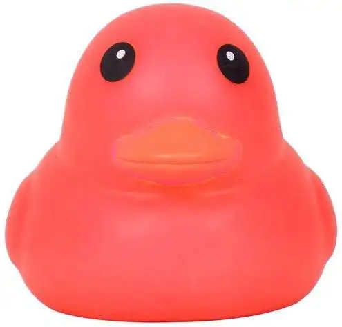 Laffy Quacks Jumbo Squishy Duck RED 6-Inch Squeeze Toy