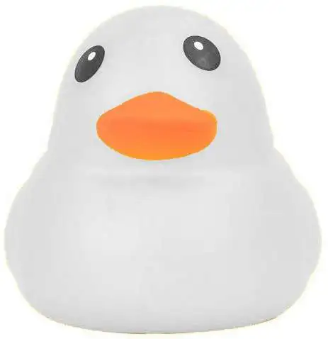 Laffy Quacks Jumbo Squishy Duck WHITE 6-Inch Squeeze Toy