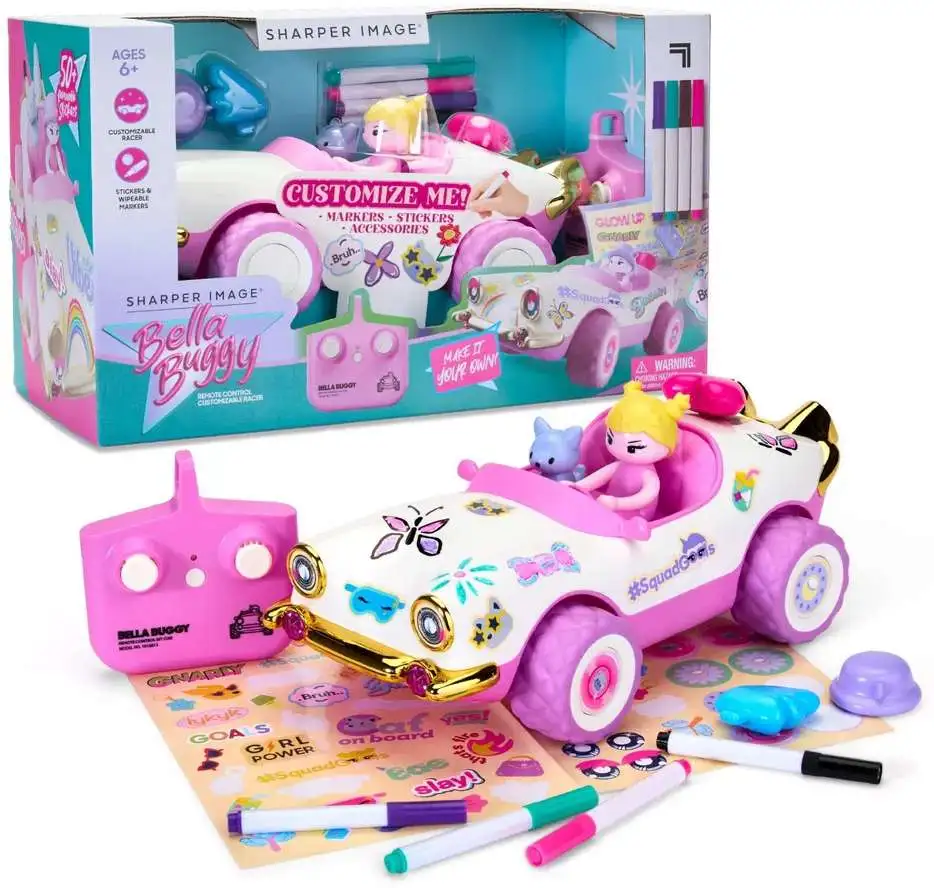 Sharper Image Bella Buggy Customizable Racer R/C Remote Control Car