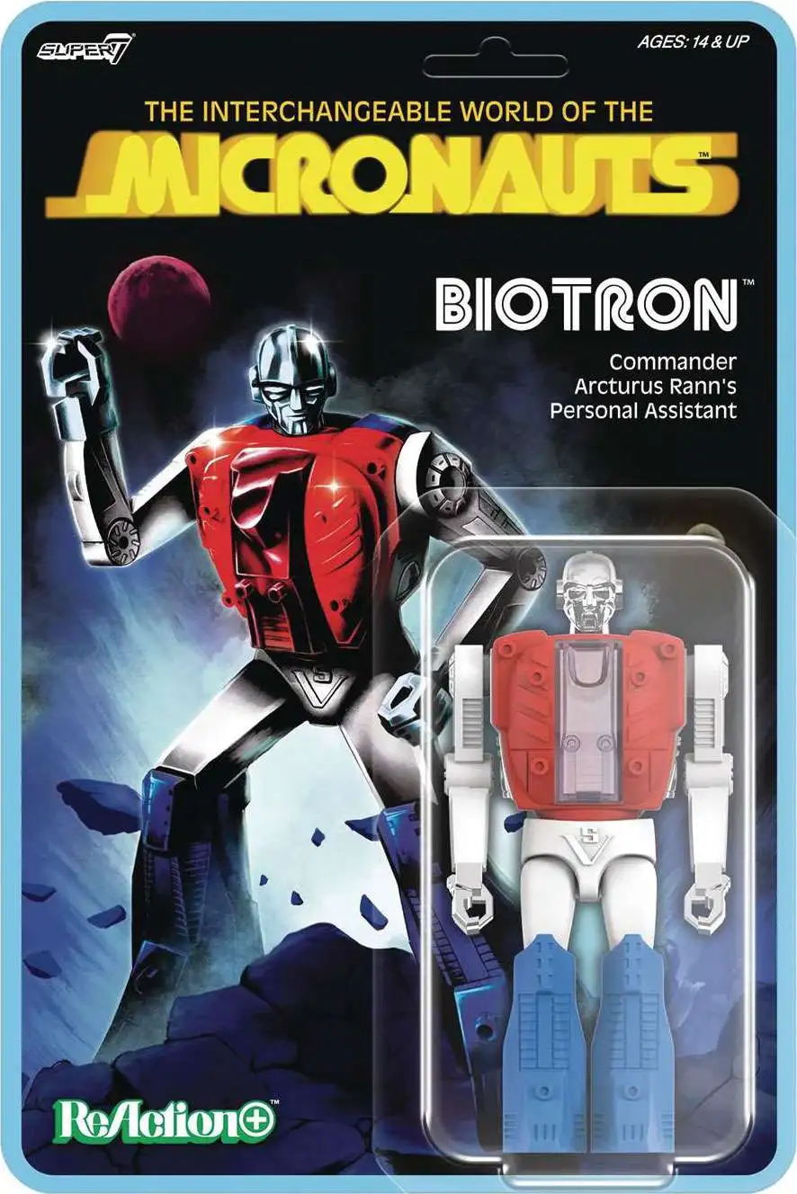 Micronauts ReAction+ Biotron Action Figure