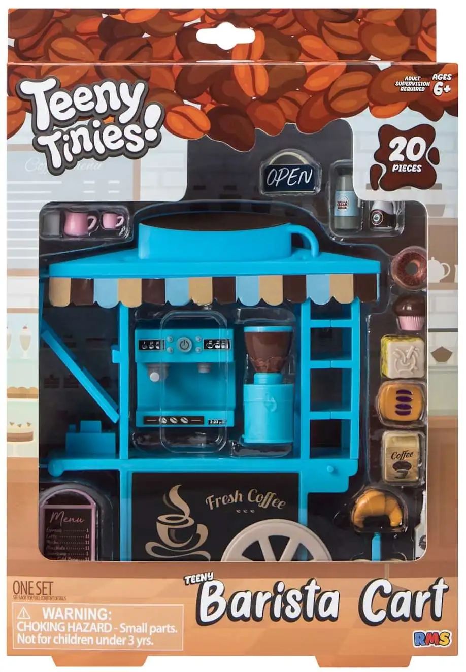 Teeny Tinies! Teeny Barista Cart Playset