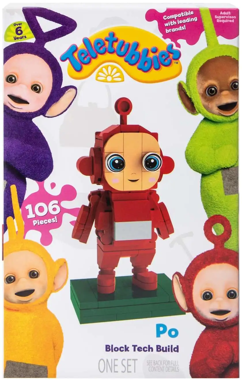 Teletubbies Block Tech Build Po Construction Set [106 Pieces]
