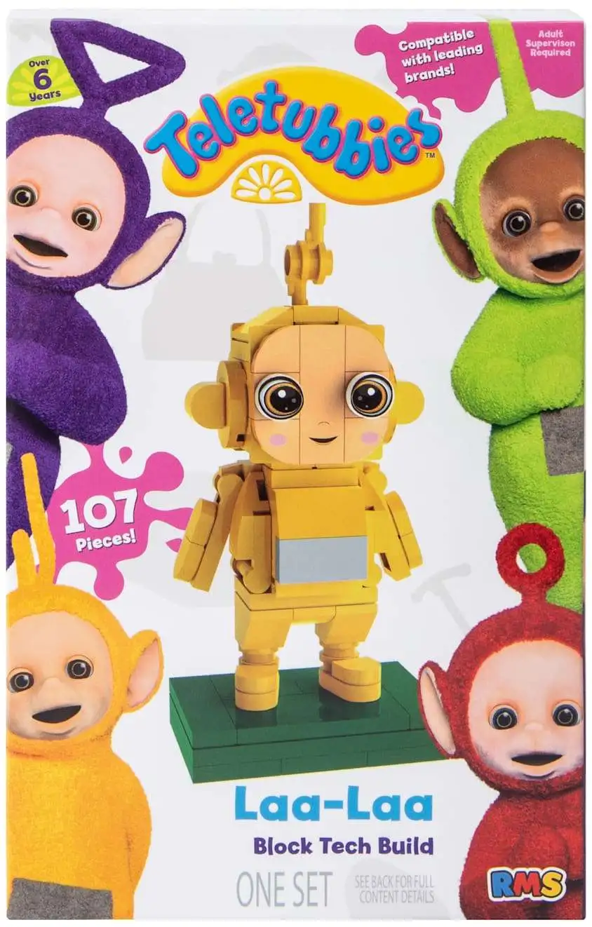 Teletubbies Block Tech Build Laa-Laa Construction Set [107 Pieces]