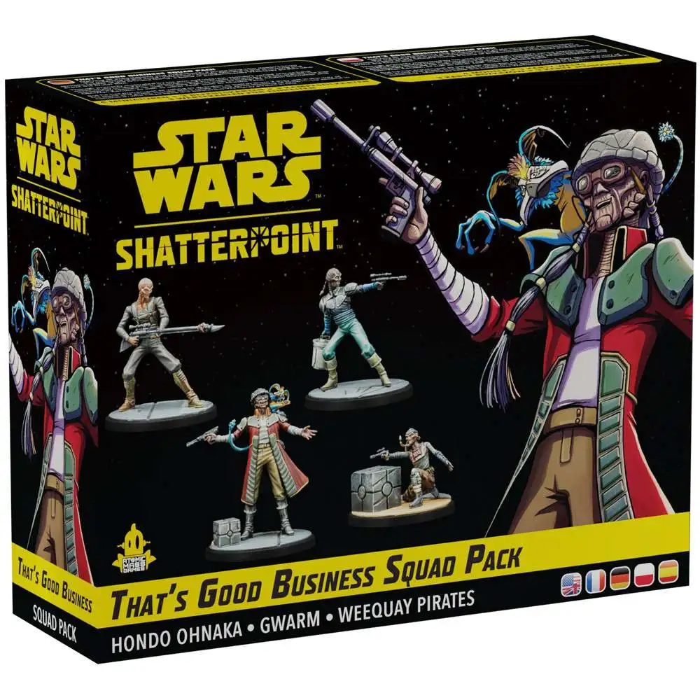 Star Wars Shatterpoint That's Good Business Squad Pack Miniature