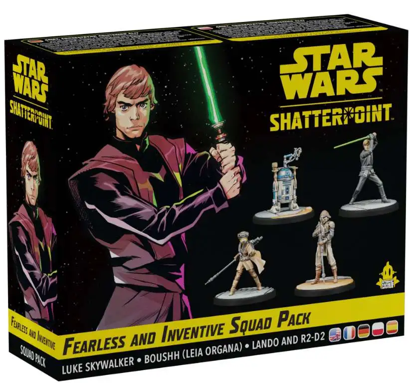 Star Wars Shatterpoint Fearless and Inventive Squad Pack
