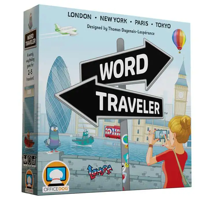 Office Dog Word Traveler Board Game