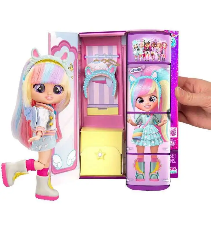 Cry Babies BFF Series 1 Jenna Doll 9 Surprises IMC Toys - ToyWiz