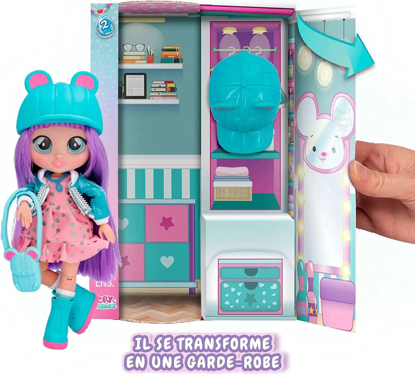 Cry Babies BFF Series 2 Lala Doll IMC Toys - ToyWiz