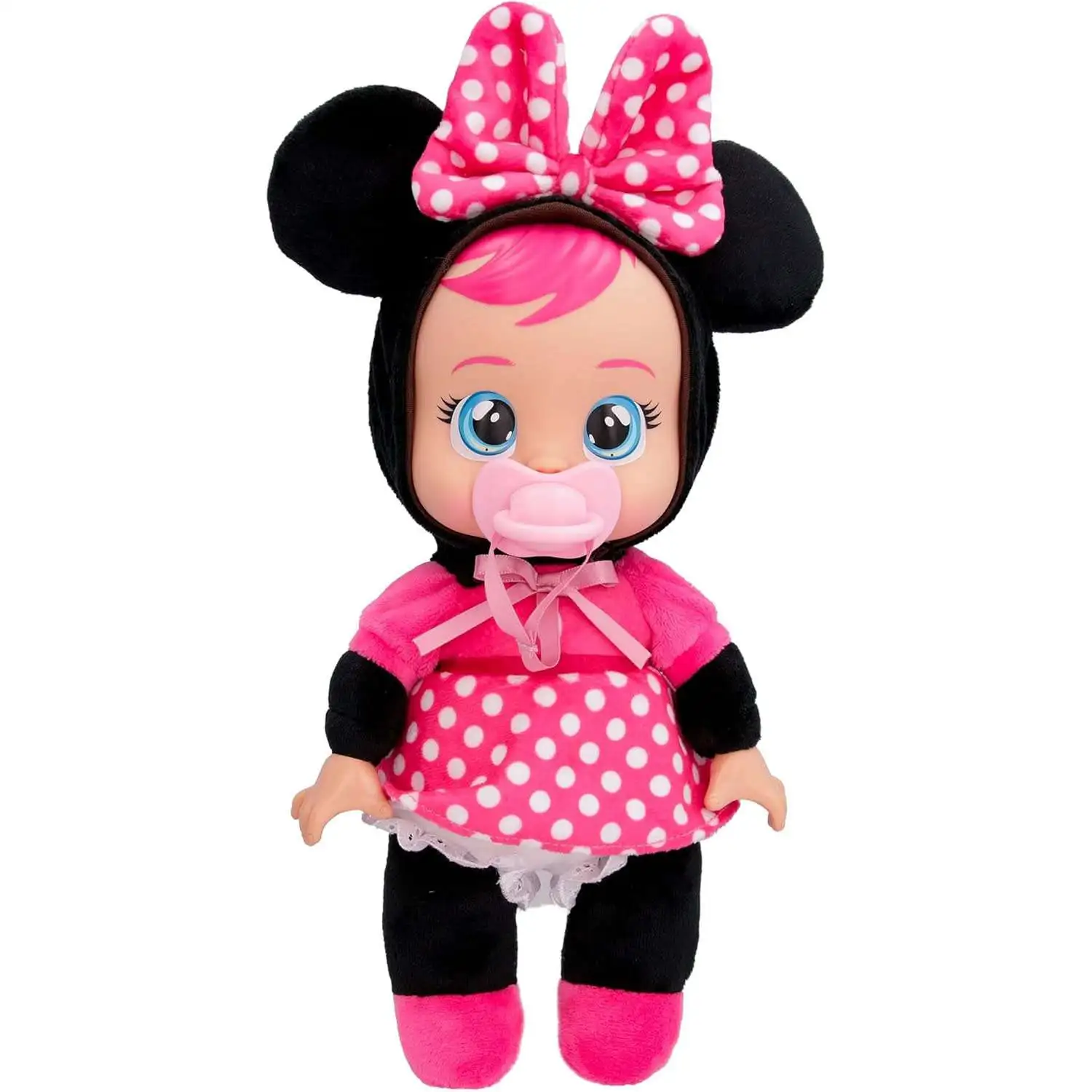 Cry Babies Disney Tiny Cuddles Minnie Mouse 9-Inch Plush Figure