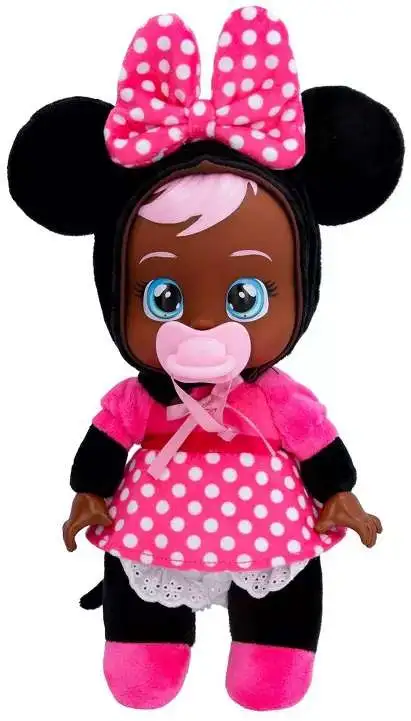 Cry Babies Disney Tiny Cuddles Minnie Mouse 9-Inch Plush Figure [Pink Hair]