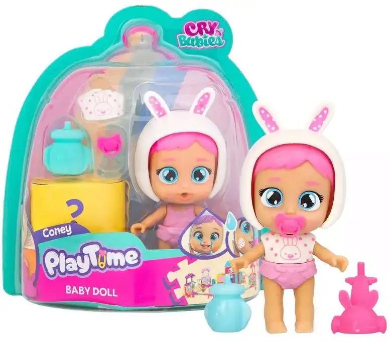 Cry Babies PlayTime Baby Doll Coney Mini Doll IMC Toys ToyWiz