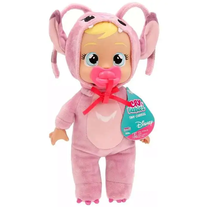 Cry Babies Disney Tiny Cuddles Angel 9 Plush Figure IMC Toys