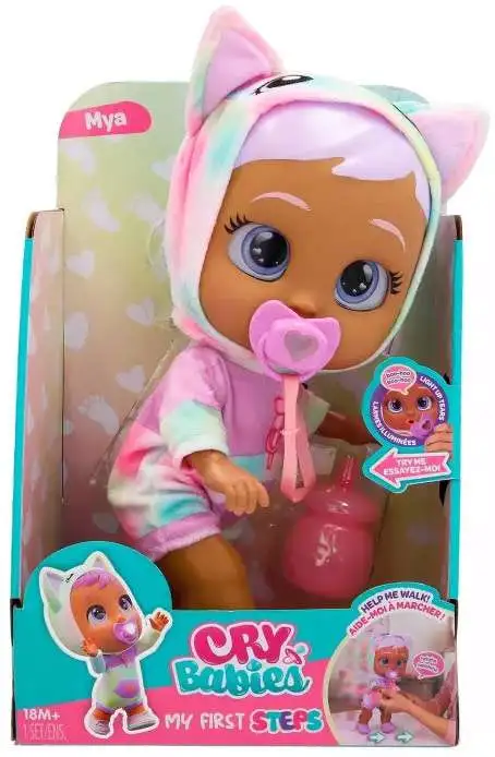 Cry Babies My First Steps Mya Doll
