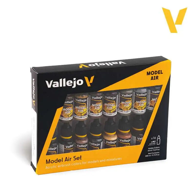 Model Air Weathering Colors Paint Set [Vallejo]
