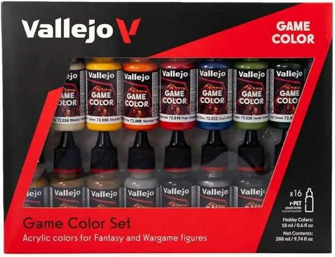 GAME Introduction Color Set Paint Set [Vallejo]
