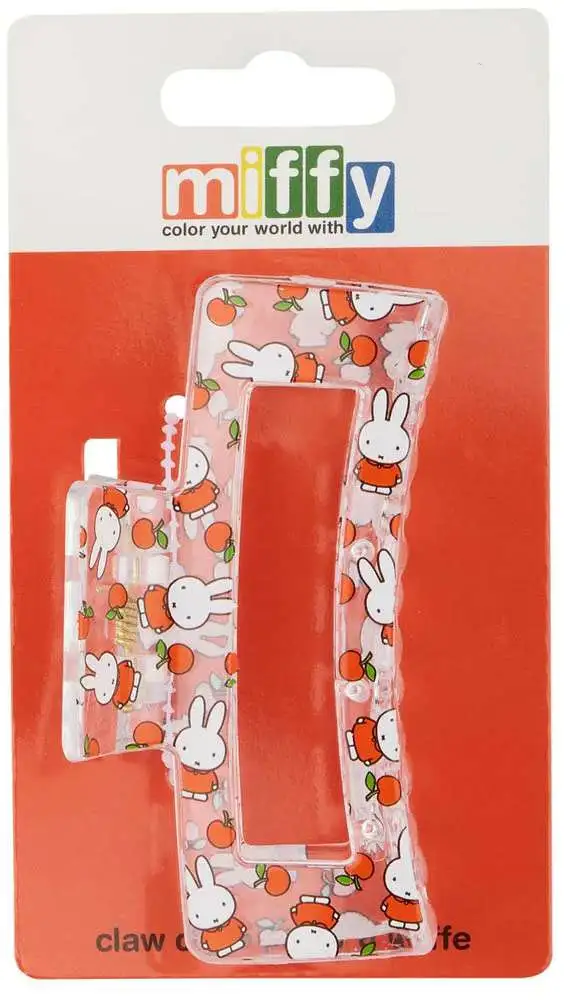 Miffy Apple Hair Claw Clip