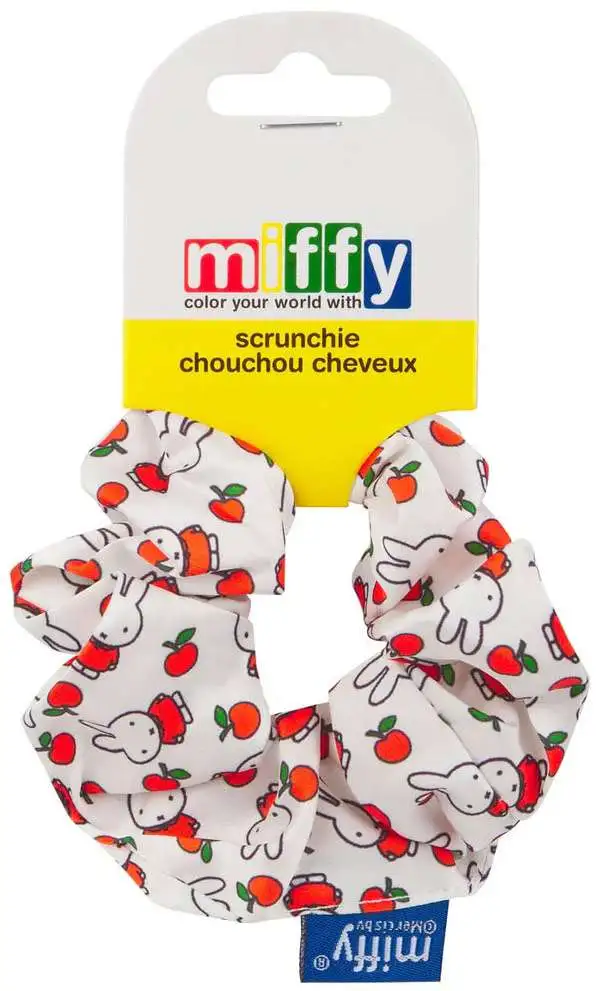 Miffy Apple Hair Scrunchie