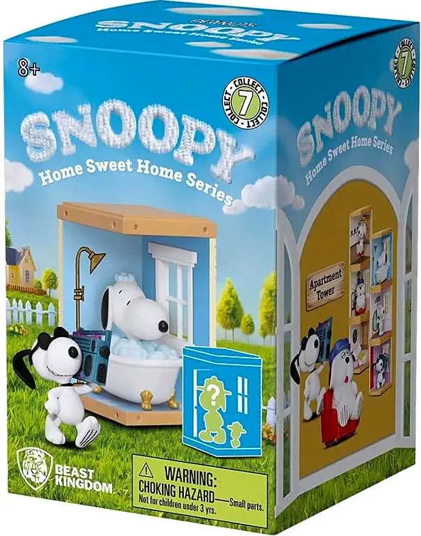 Peanuts Snoopy Home Sweet Home Mystery Pack [1 RANDOM Figure] (Pre-Order ships February)