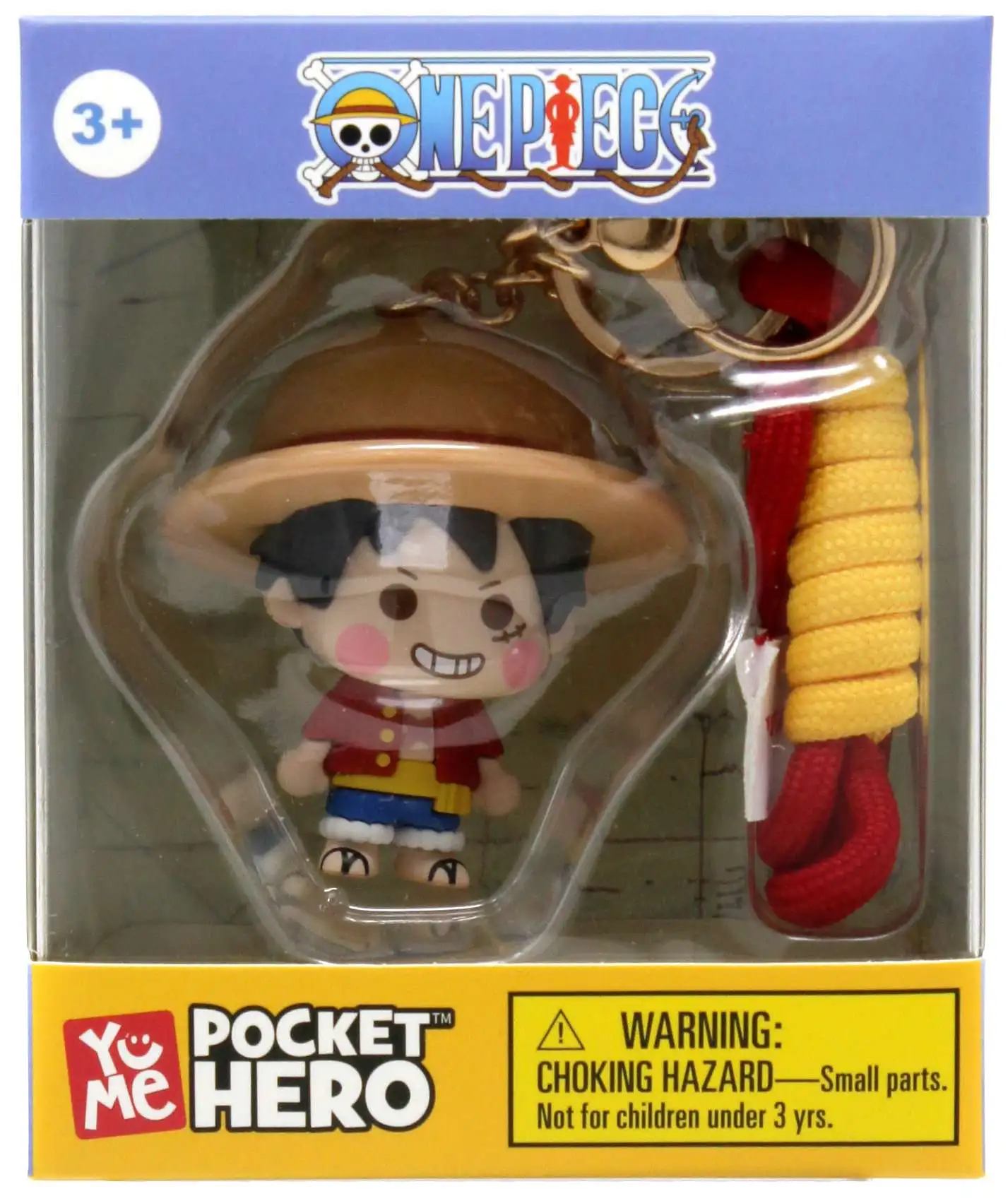 One Piece Pocket Hero Monkey D Luffy Keychain