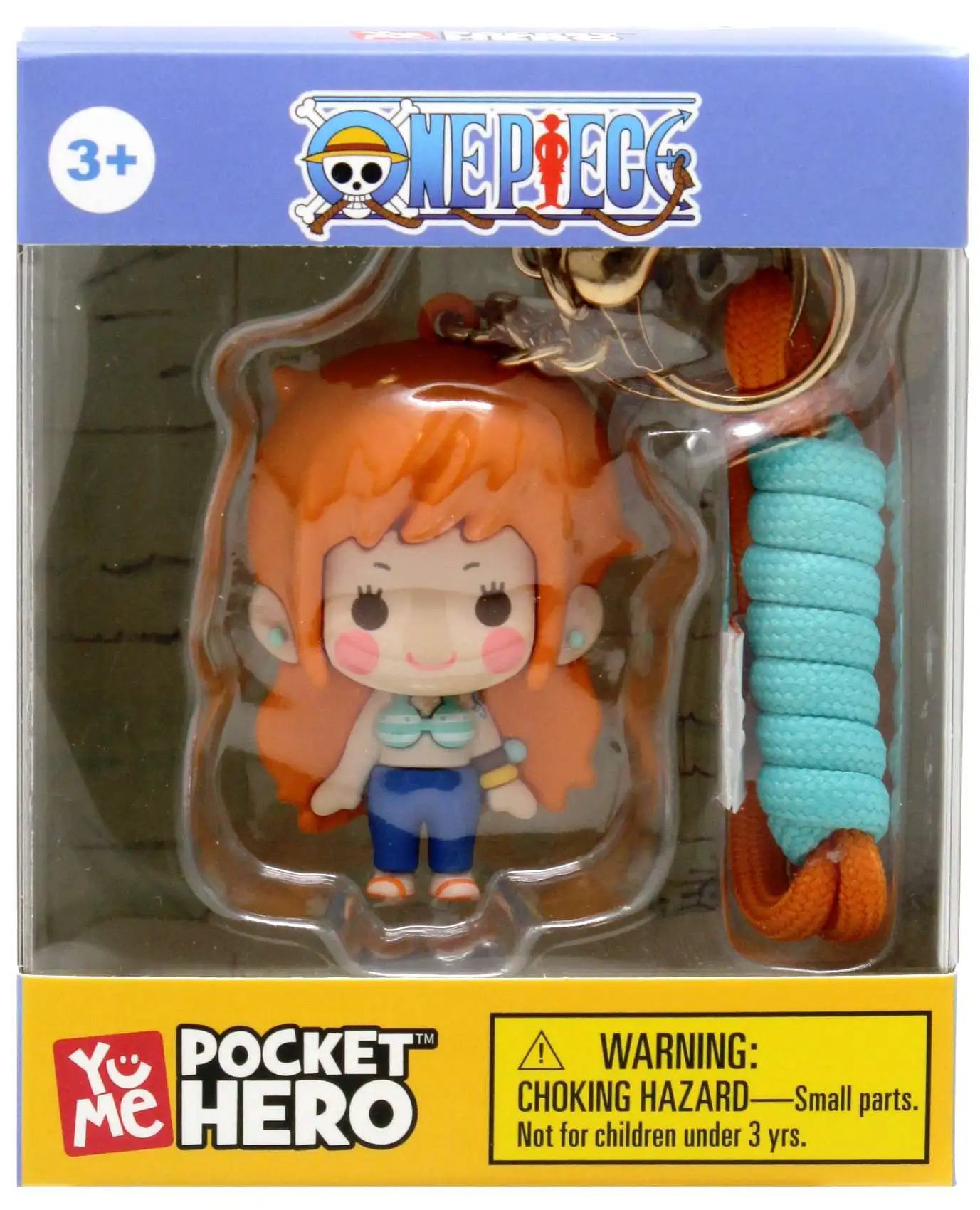 One Piece Pocket Hero Nami Keychain YuMe Toys - ToyWiz